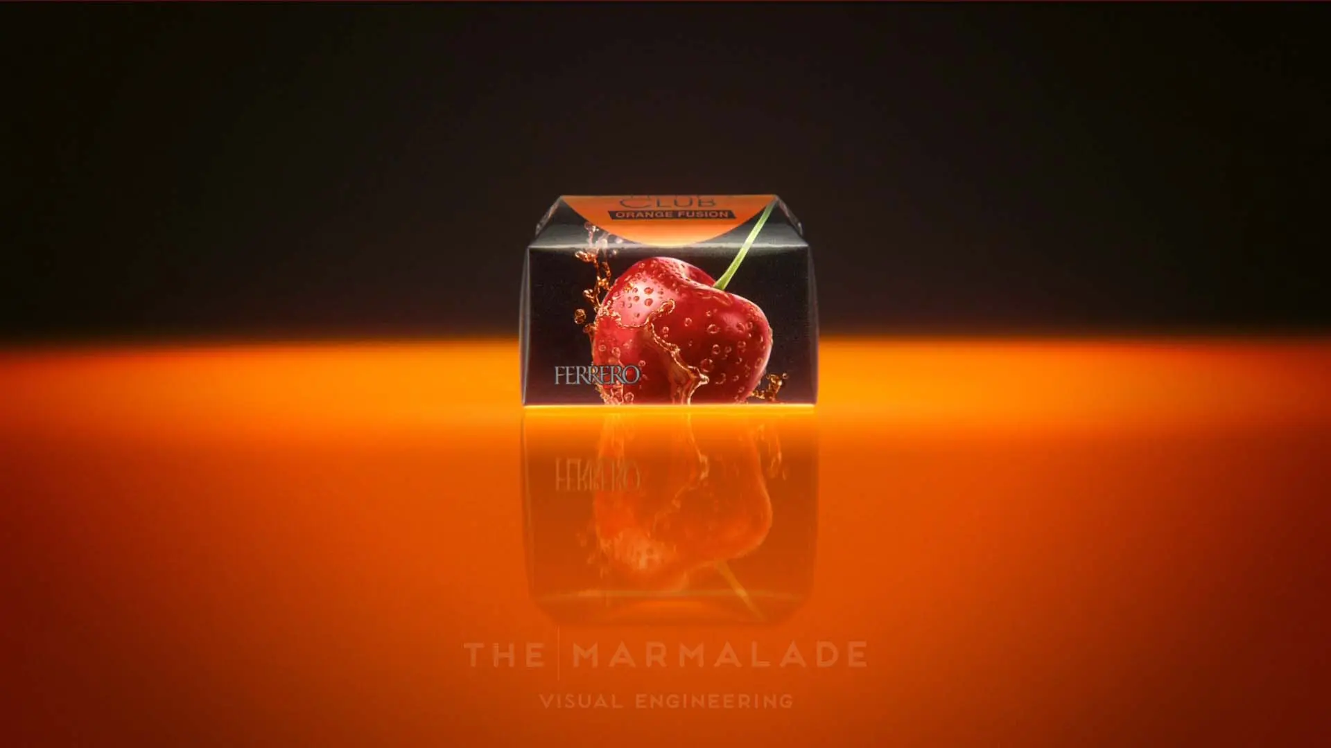 
            Client: FERRERO;
            Product: Mon Chéri Orangefusion; 
            Concept: FERRERO Pubbliregia; 
            Production + Post-production: The Marmalade; 
            Director: Karina Taira; 
            ;
            My role encompassed the modeling, texturing, shading, lighting, and rendering of the packaged product.