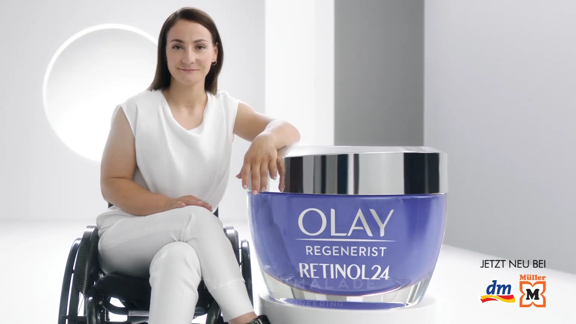         

              Client: OLAY;
              
              Production: The Marmalade;;

              In the visually captivating campaign for OLAY Retinol Regenerist, 
              I had the unique opportunity to light and render the packshot featuring Kristina Vogel, 
              the esteemed German track cyclist and two-time Olympic champion.;
              
              The focal point of my role was to ensure that the packshot perfectly encapsulated the qualities 
              of OLAY Retinol Regenerist while also complementing Kristina Vogel's dynamic and inspirational image.
            
            