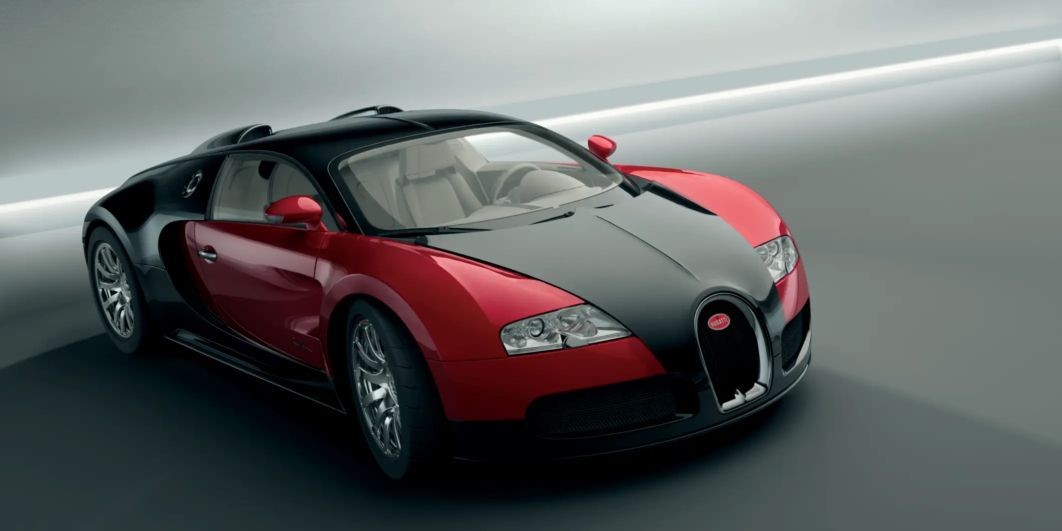 bugatti-veryron-schwarz-rot
